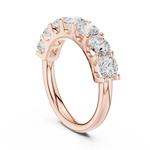 Gold Ring DDLR-684, Rose Gold, view 1