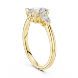 Gold Ring DDLR-864, Yellow Gold, view 1