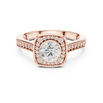 Gold Ring LR-0240, Rose Gold