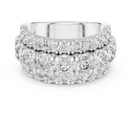 Gold Ring DDLR-047, White Gold, view 4