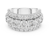 Gold Ring DDLR-047, White Gold, view 4