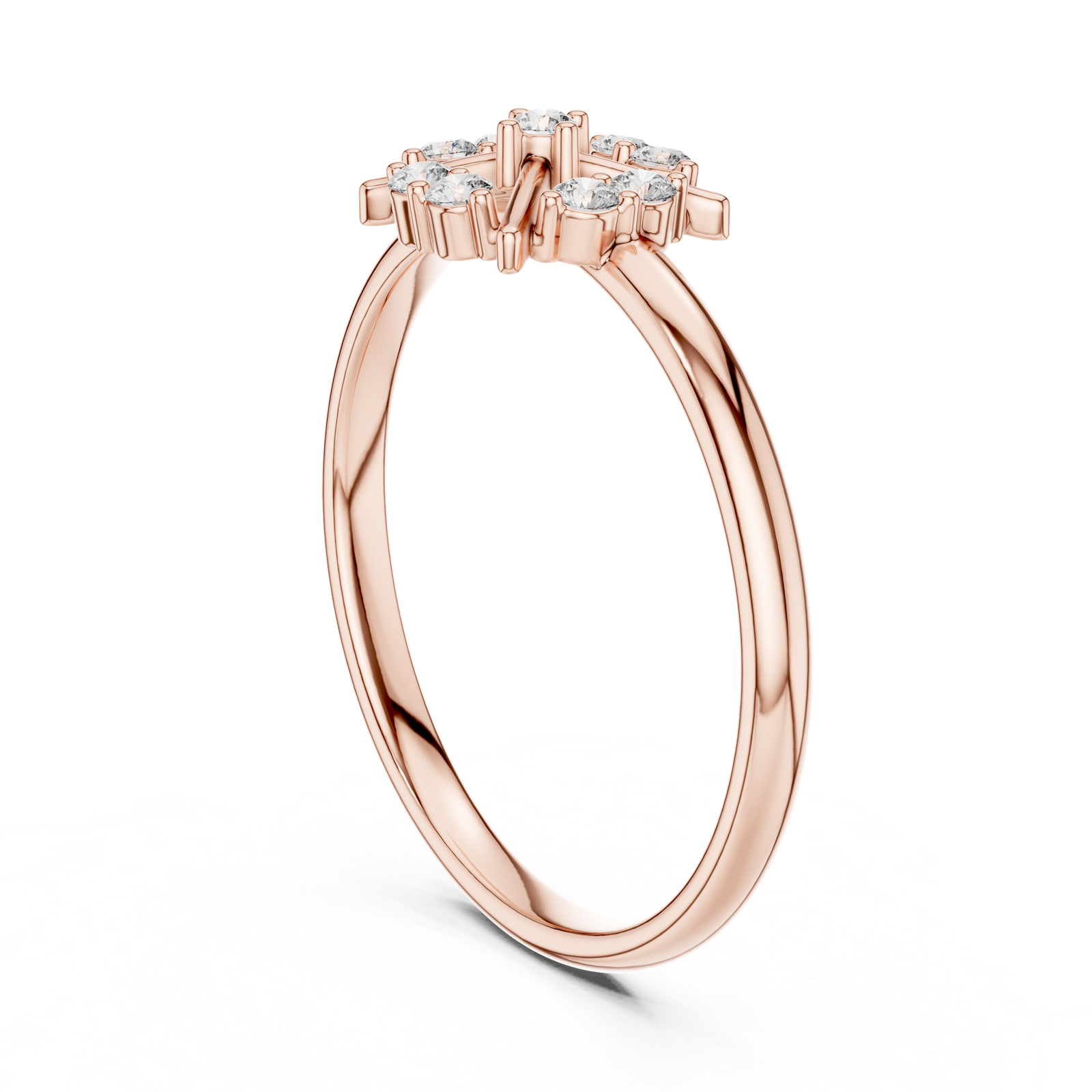 Gold Ring 1 (425), Rose Gold, view 1