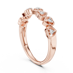 Gold Ring 12-10058@L, Rose Gold, view 1