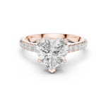 Gold Ring DDLR-258, Rose Gold