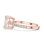 Gold Ring DDLR-881, Rose Gold, view 3