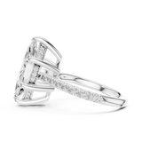 Gold Ring DDLR-1026, White Gold, view 3