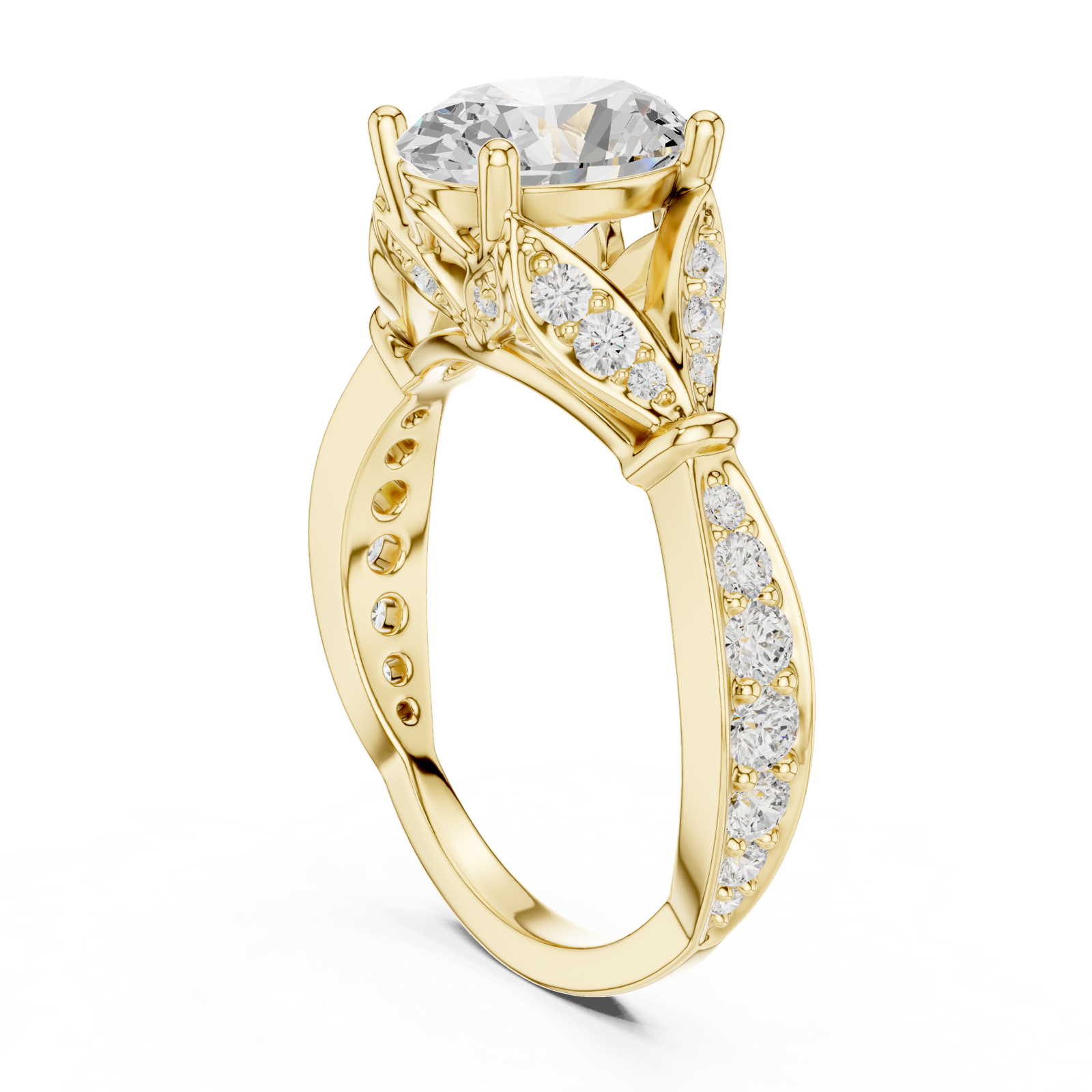 Gold Ring SBWR(23), Yellow Gold
