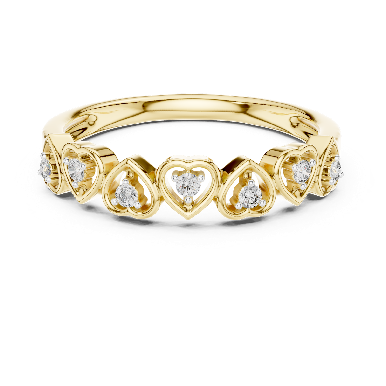 Gold Ring 12-10058@L, Yellow Gold