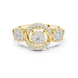 Gold Ring 19-120022L, Yellow Gold, view 4