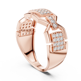 Gold Ring LR-01 (51), Rose Gold