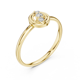 Gold Ring 1 (400), Yellow Gold, view 2