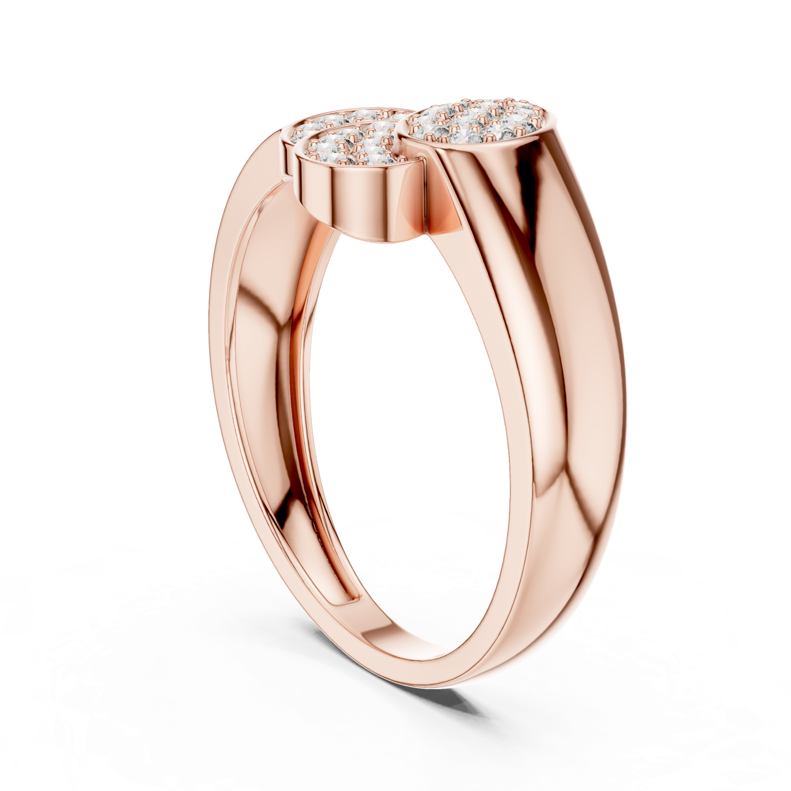 Gold Ring LR-01 (47), Rose Gold