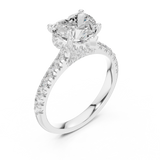 Gold Ring DDLR-258, White Gold, view 2