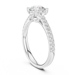Gold Ring DDLR-631, White Gold