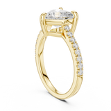 Gold Ring DDLR-878, Yellow Gold, view 1