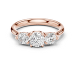 Gold Ring DDLR-667, Rose Gold