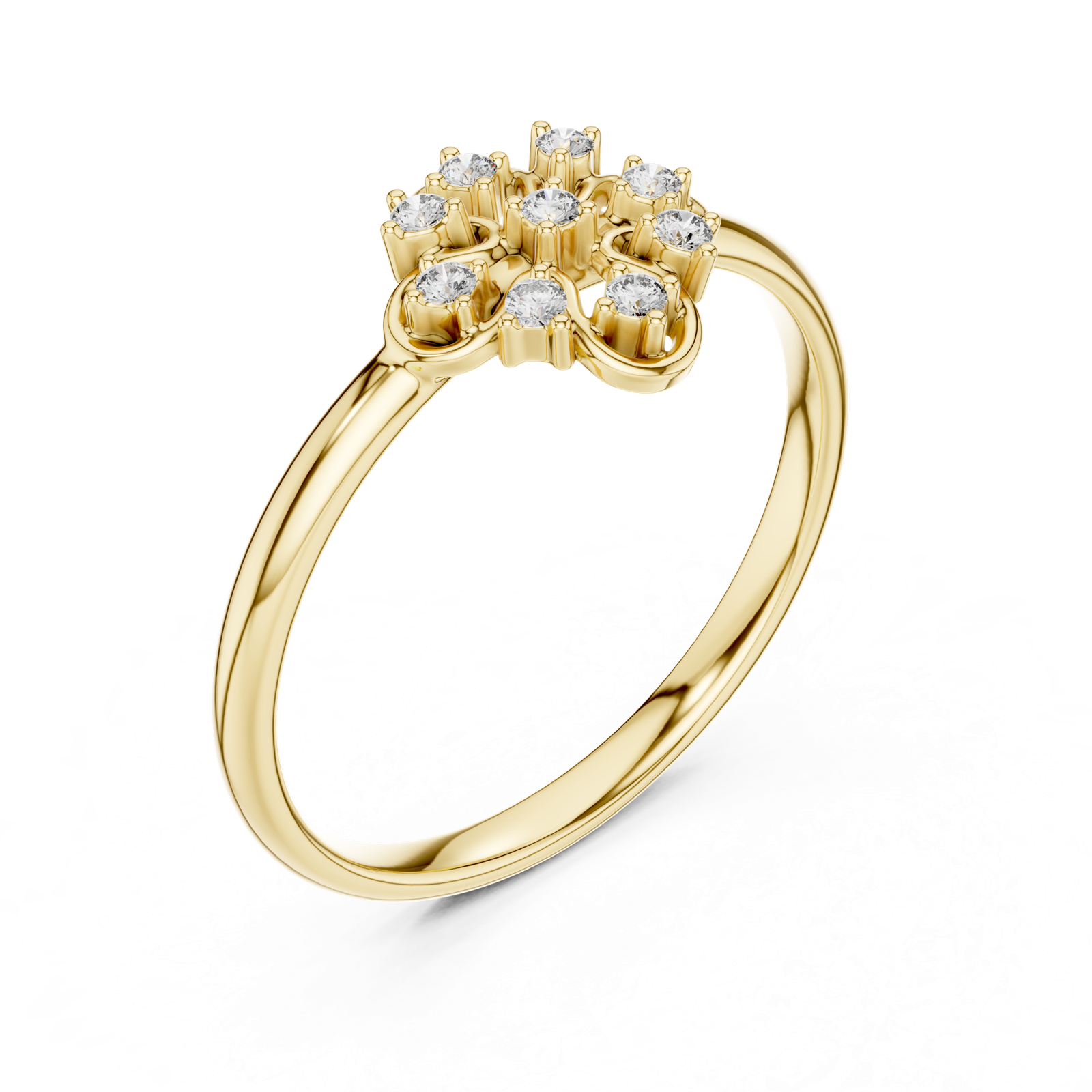 Gold Ring 1 (427), Yellow Gold, view 2