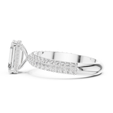 Gold Pendant 9-10035L_SS8, White Gold, view 3