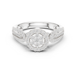 Gold Ring DDLR-755, White Gold