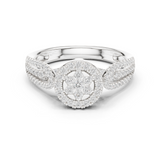 Gold Ring DDLR-755, White Gold