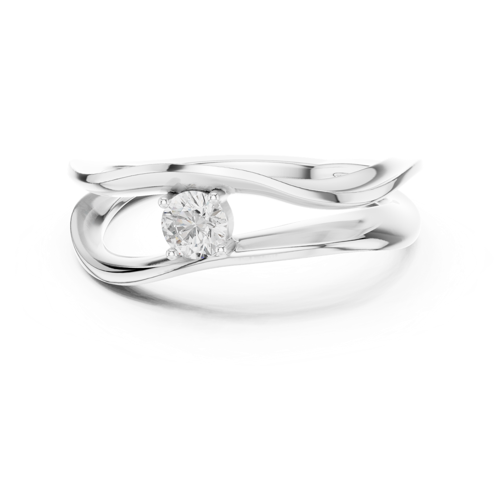 Gold Ring SBWR(66), White Gold, view 4