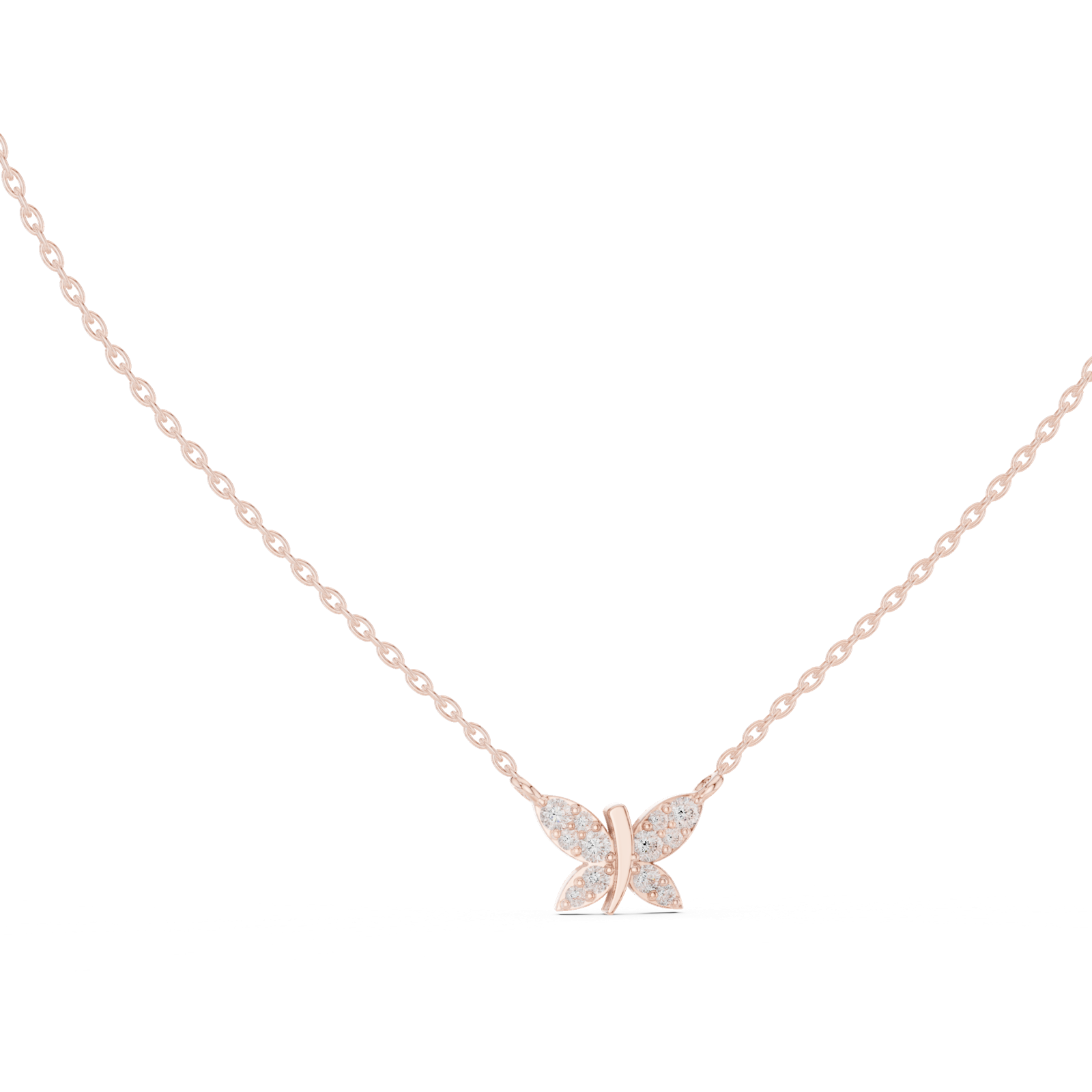 Gold Pendant GPD-0010, Rose Gold, view 1