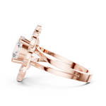 Gold Ring DDLR-404, Rose Gold, view 3
