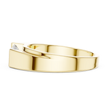 Gold Men's Ring GGR-0025, Yellow Gold, view 3
