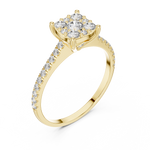 Gold Ring DDLR-004, Yellow Gold, view 2