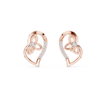 Gold Earrings 12-10031@E, Rose Gold