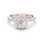 Gold Ring DDLR-674, Rose Gold