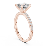 Gold Ring DDLR-884, Rose Gold, view 1