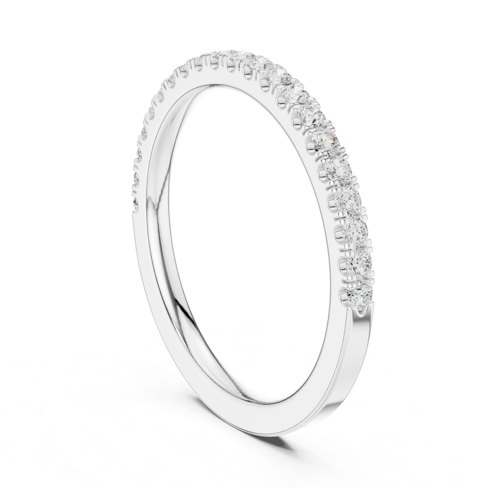 Gold Ring DDLR-596, White Gold