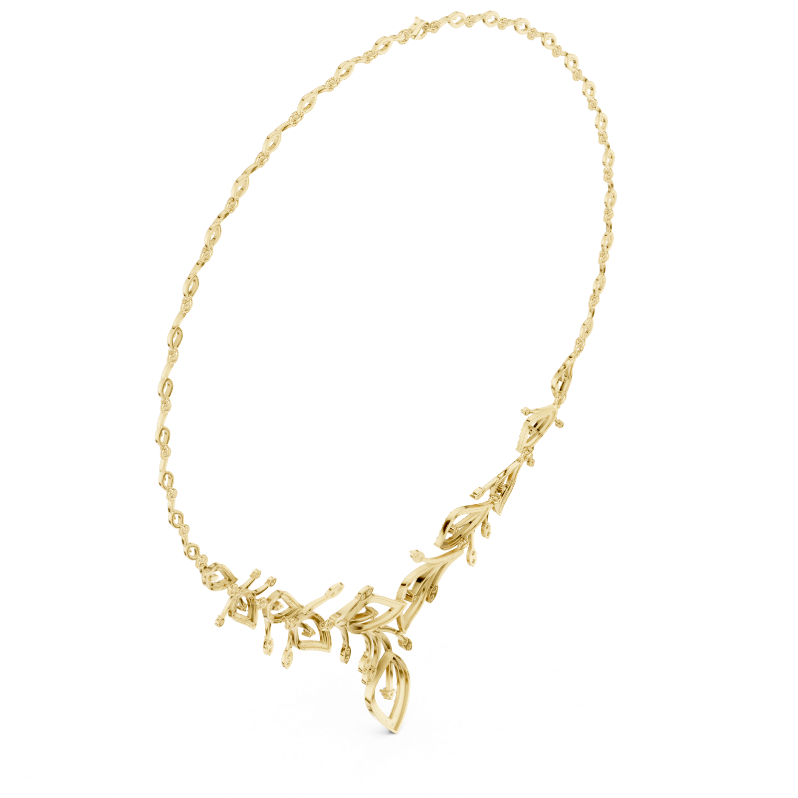Gold Necklace SBWN (4), Yellow Gold