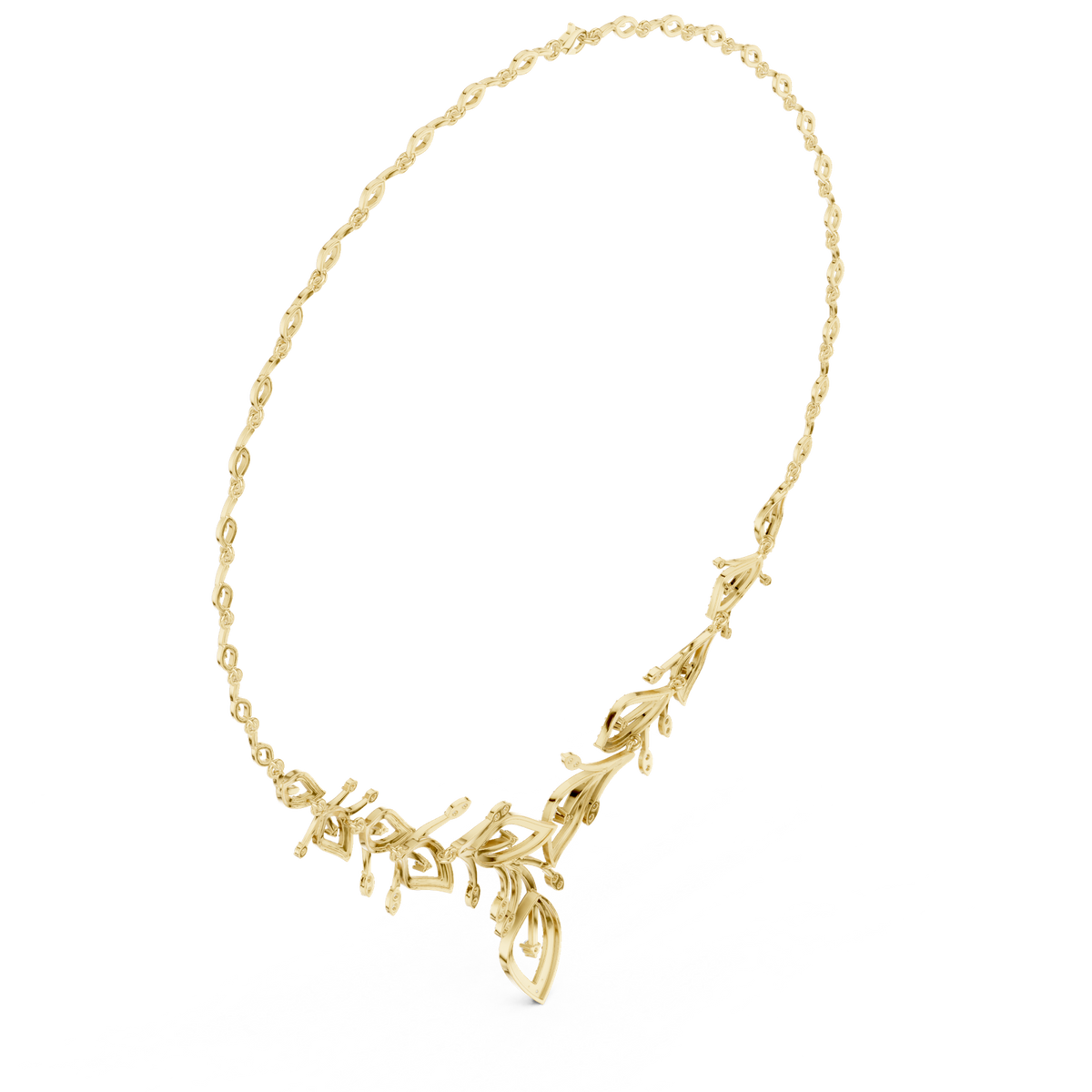 Gold Necklace SBWN (4), Yellow Gold