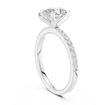 Gold Ring DDLR-889, White Gold, view 1
