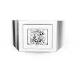 Gold Ring L28-GR, White Gold