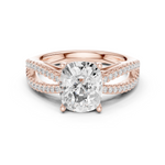 Gold Ring DDLR-734, Rose Gold