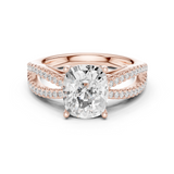 Gold Ring DDLR-734, Rose Gold