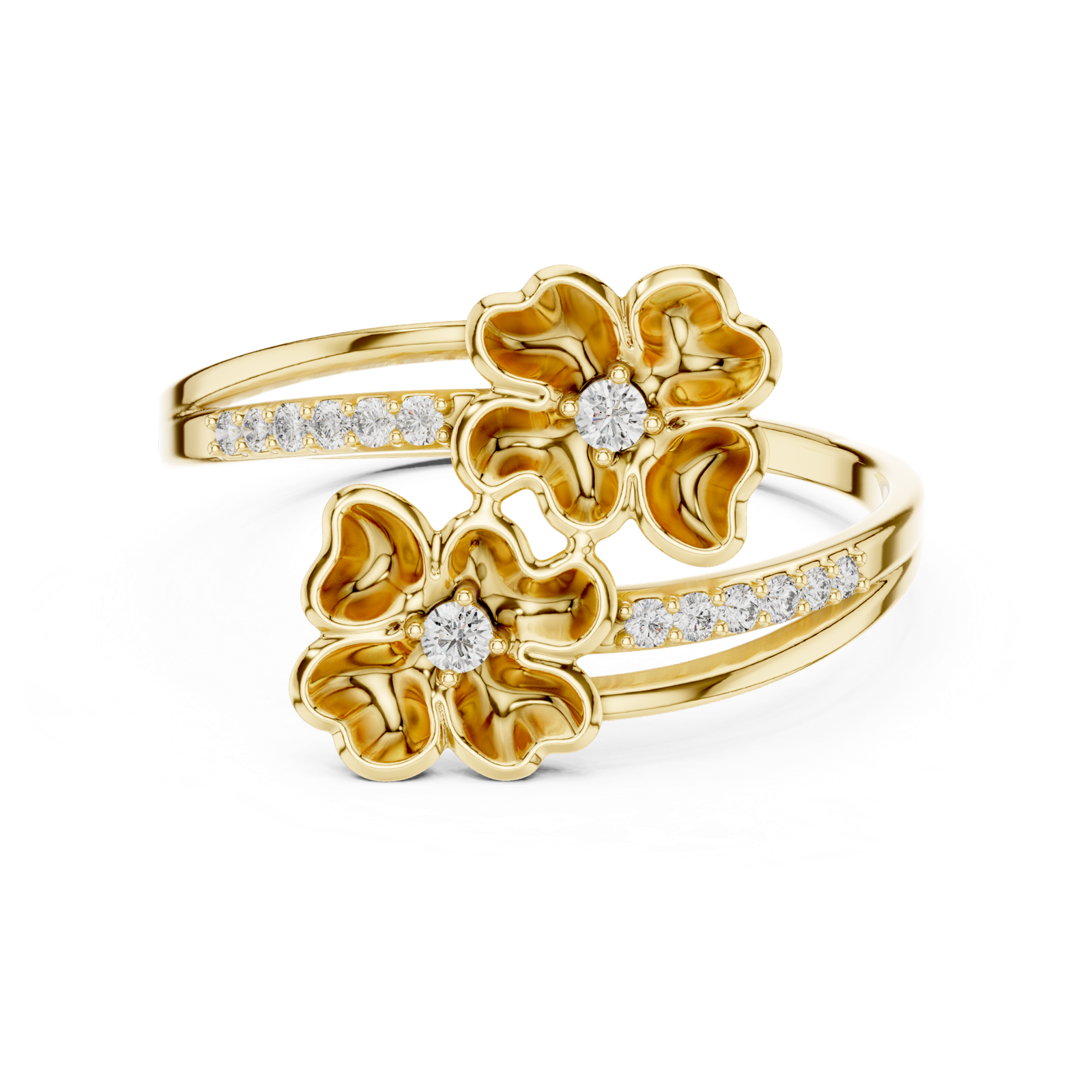 Gold Ring 1 (149), Yellow Gold, view 4