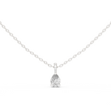 Gold Pendant GPD-0067, White Gold