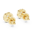 Gold Earrings ER-0018, Yellow Gold, view 3