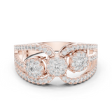 Gold Ring 19-120004L, Rose Gold