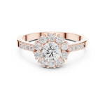Gold Ring Ledis Ring, Rose Gold, view 4