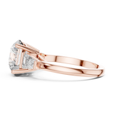 Gold Ring LR-0048, Rose Gold, view 3