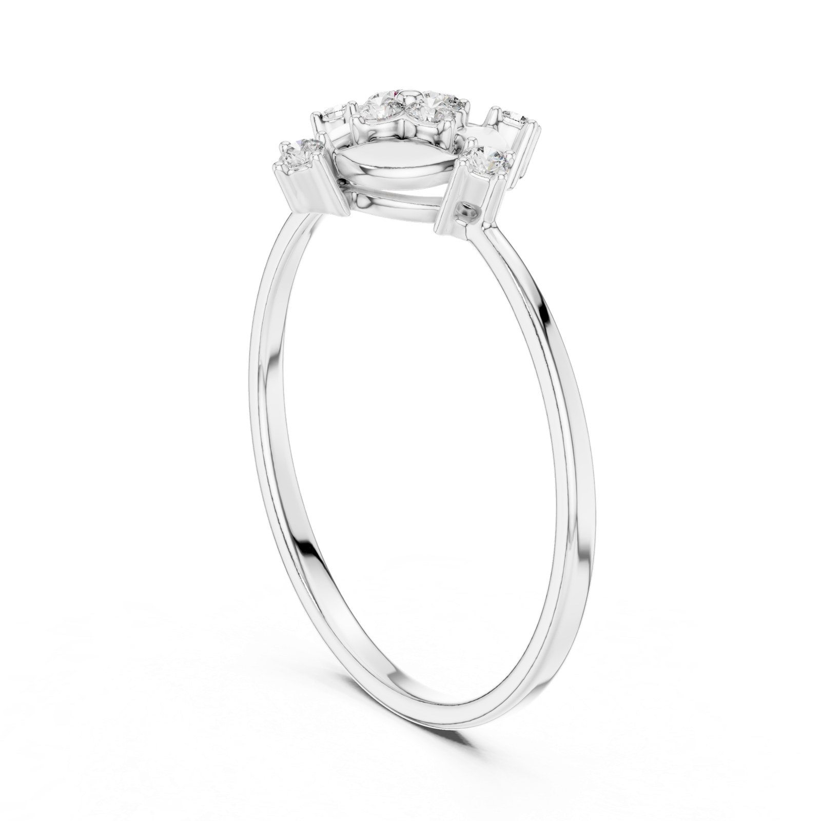 Gold Ring 1 (162), White Gold
