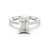 Gold Ring DDLR-886, White Gold