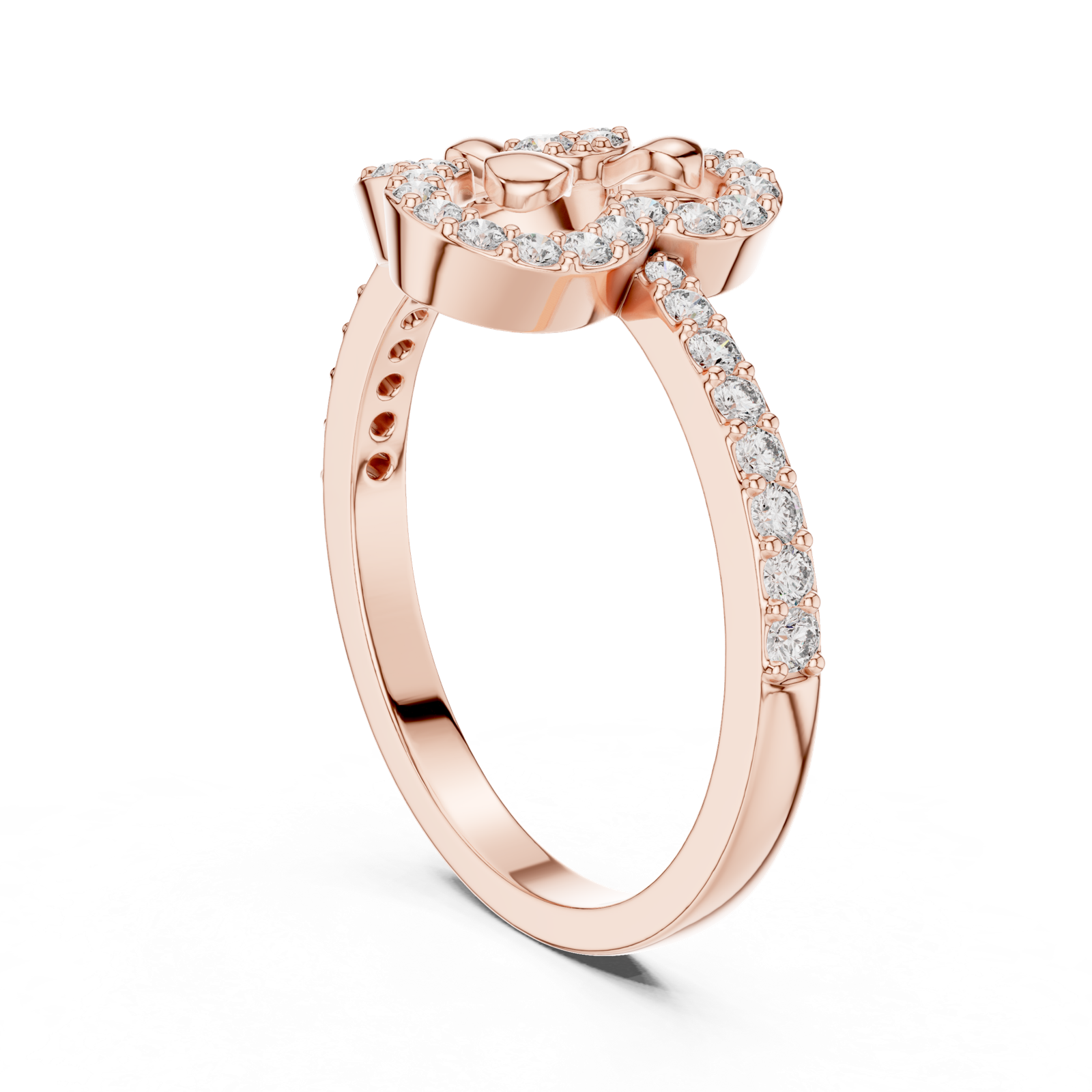 Gold Ring LR-01 (69), Rose Gold