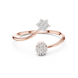 Gold Ring 12-10051@L, Rose Gold