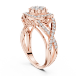 Gold Pendant 19-120030L, Rose Gold, view 1